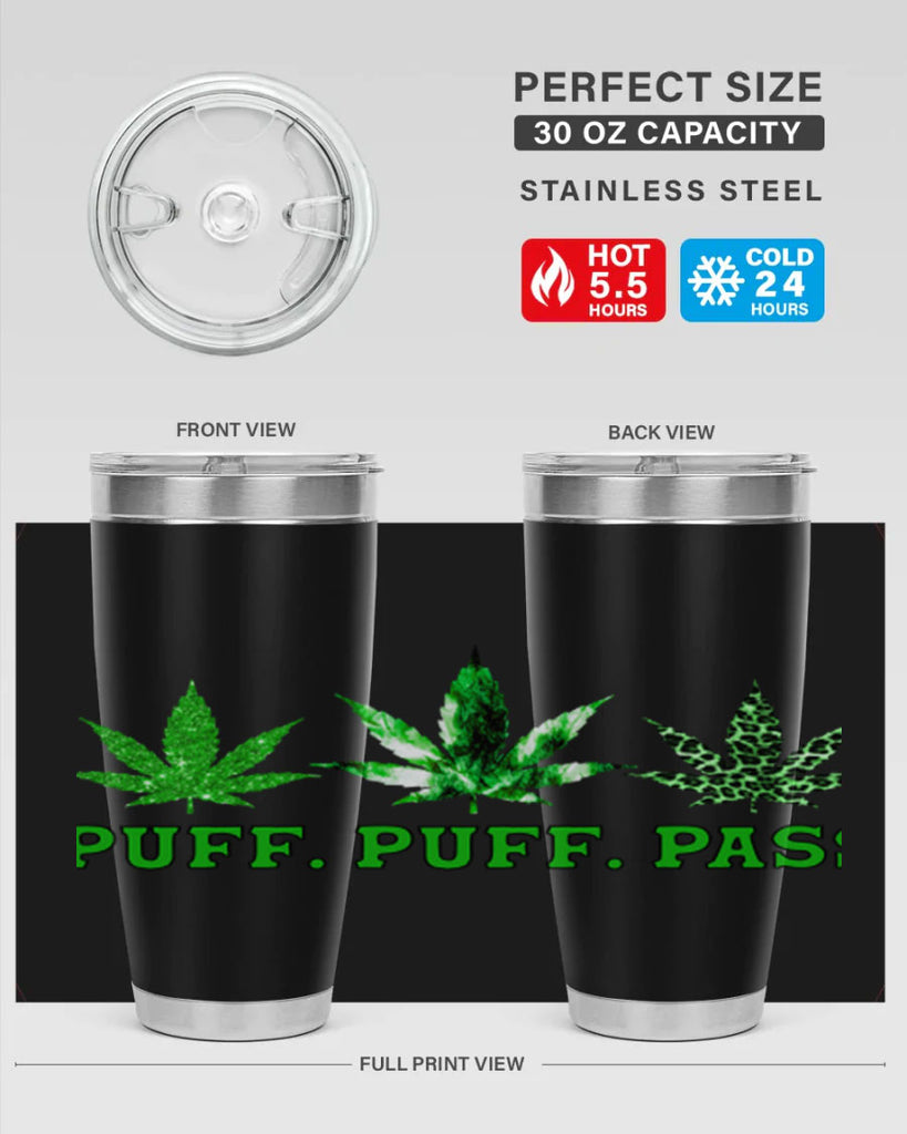 Puff Puff Pass 221#- marijuana- Tumbler