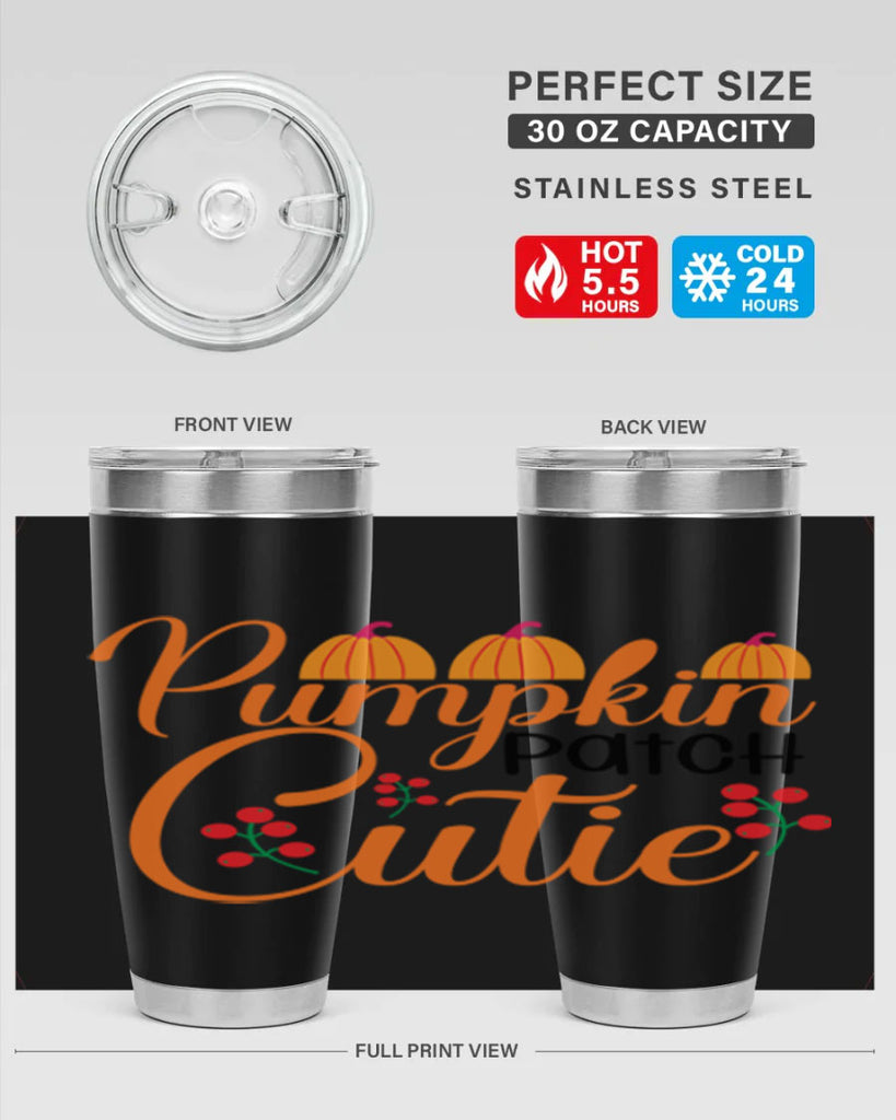 Pumpkin Patch Cutie 529#- fall- Tumbler