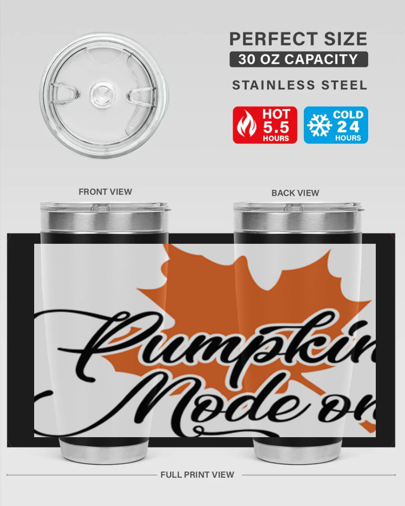 PumpkinModeondesign 563#- fall- Tumbler