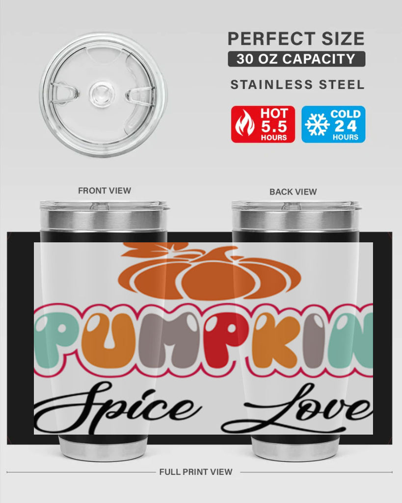 PumpkinSpiceLoverdesign 570#- fall- Tumbler