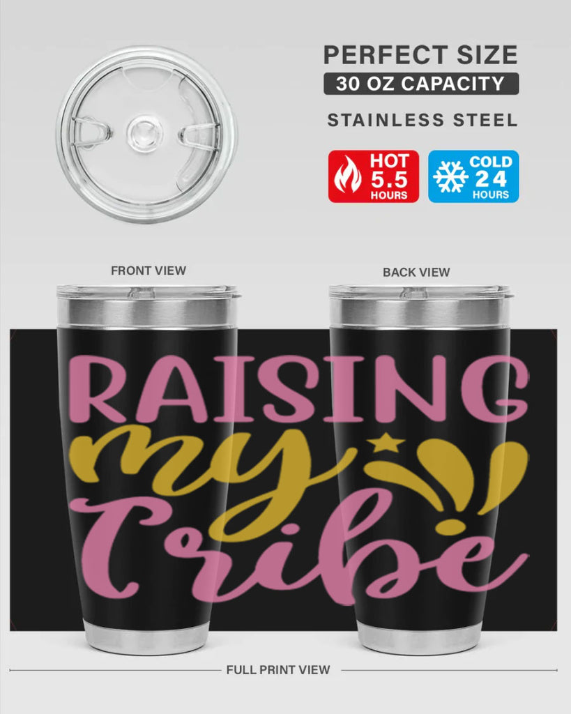 RAISING MY TRIBE Style 5#- summer- Tumbler