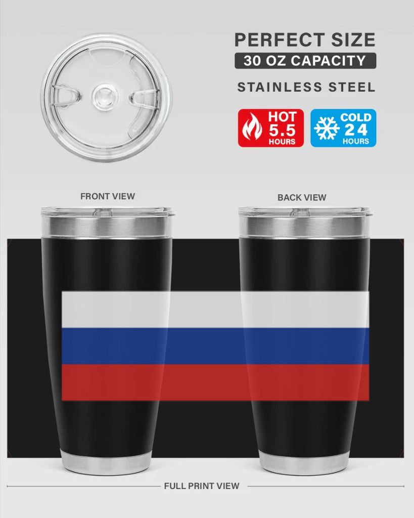 Russia 54#- world flags- Tumbler