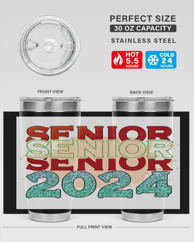 Senior 2024 1 10#- 12th grade- Tumbler