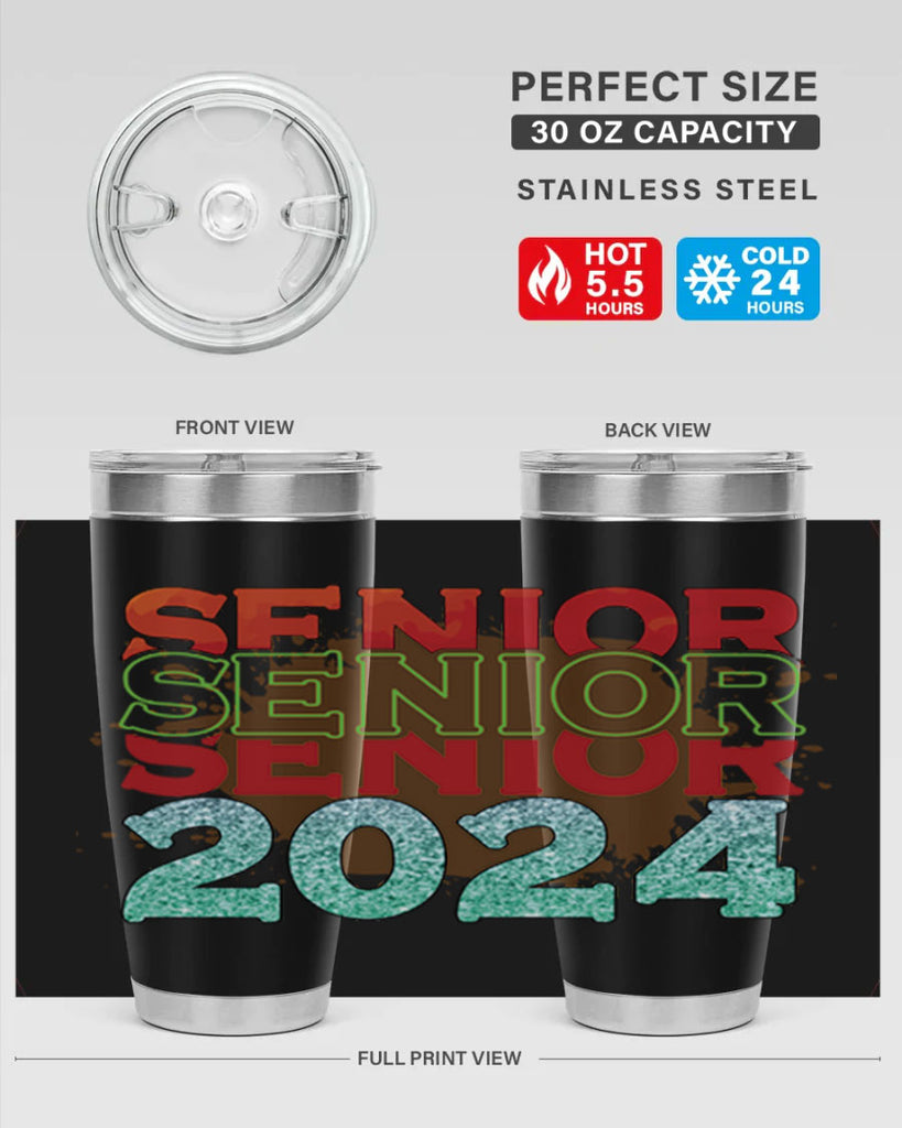 Senior 2024 1 11#- 12th grade- Tumbler