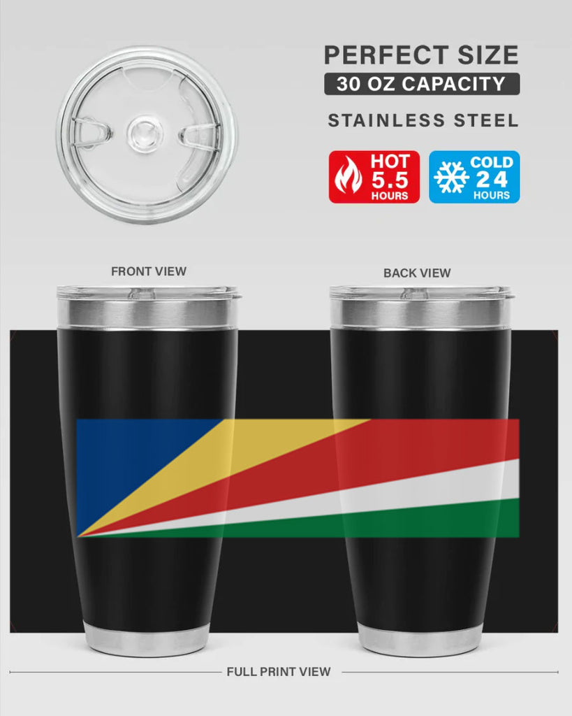 Seychelles 43#- world flags- Tumbler