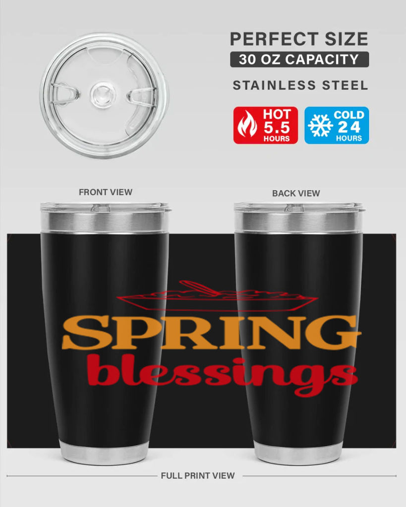 Spring blessings 420#- spring- Tumbler