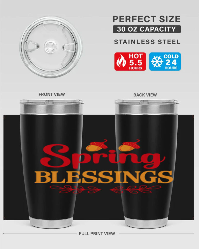 Spring blessings 421#- spring- Tumbler