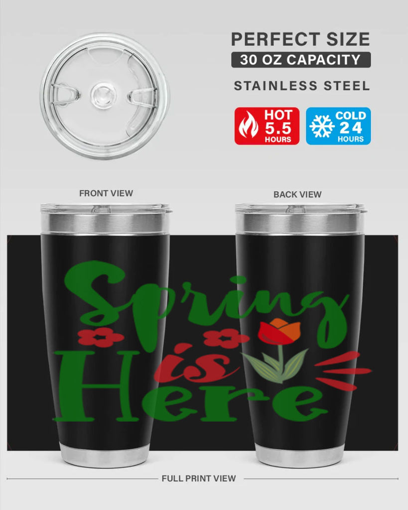 Spring is Here 497#- spring- Tumbler
