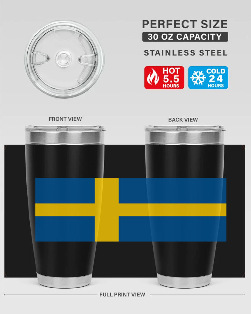 Sweden 29#- world flags- Tumbler