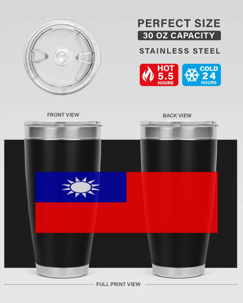 Taiwan 26#- world flags- Tumbler