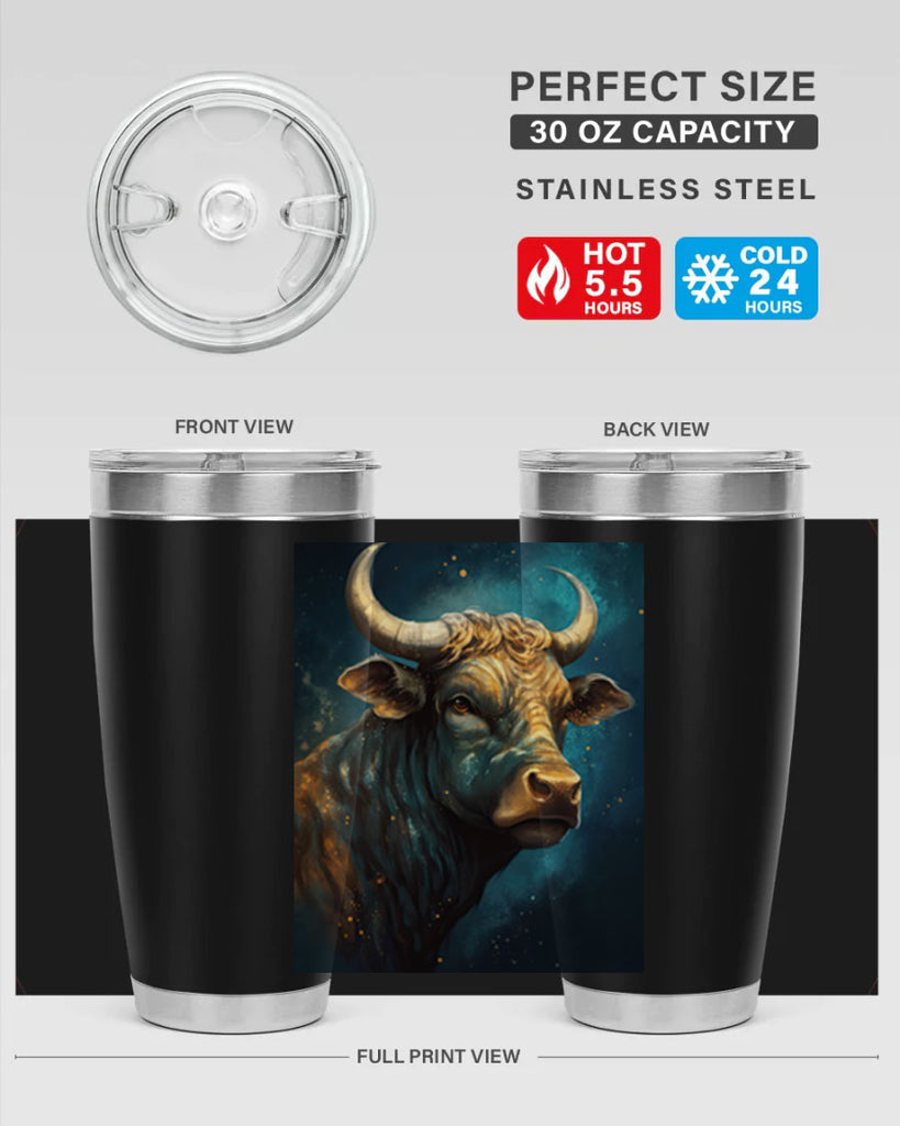 Taurus 55#- zodiac- Tumbler