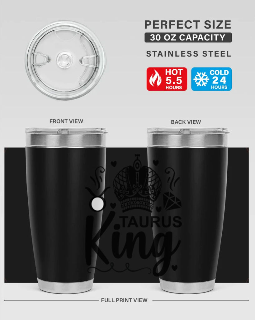 Taurus king 501#- zodiac- Tumbler