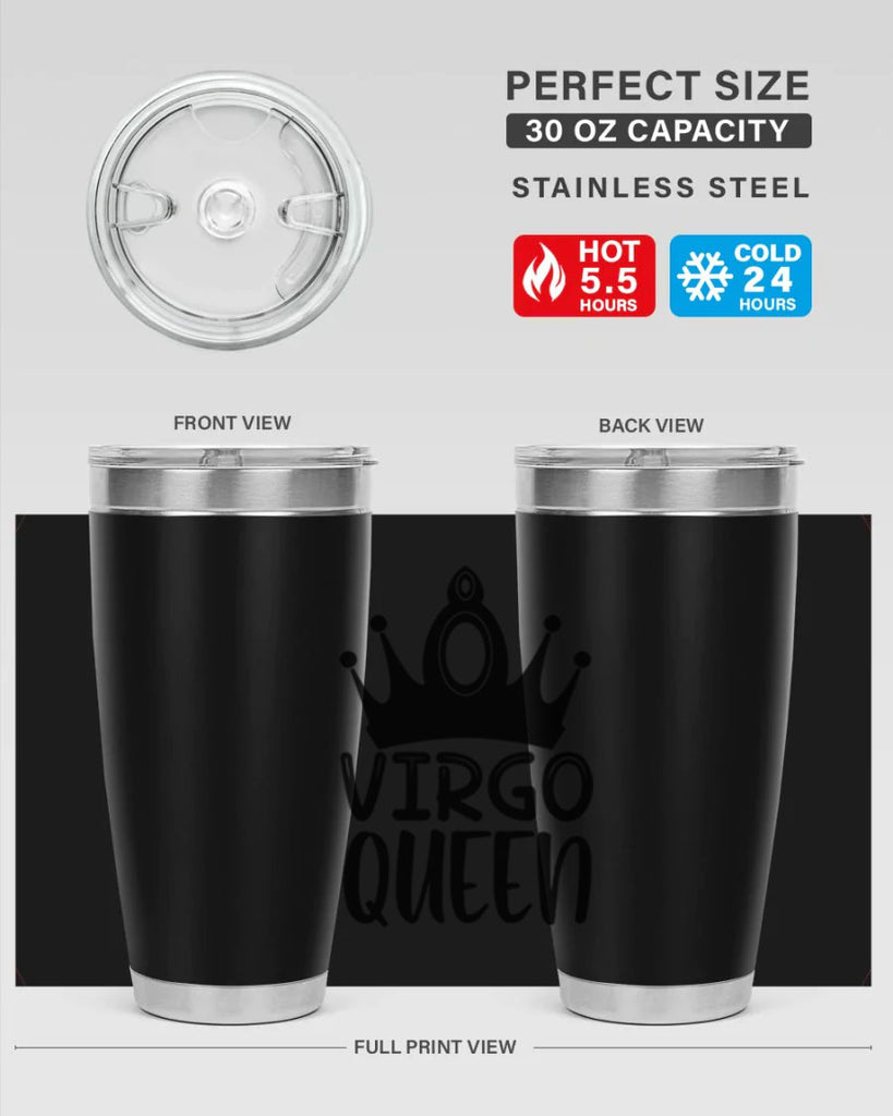 Virgo queen 539#- zodiac- Tumbler