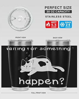 Waiting For Something Sleeping Cat 285#- anime- Tumbler