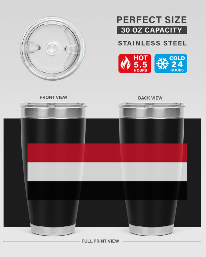 Yemen 3#- world flags- Tumbler