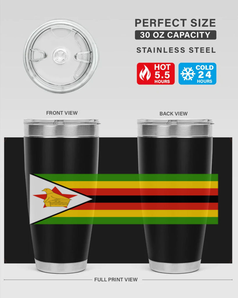 Zimbabwe 1#- world flags- Tumbler