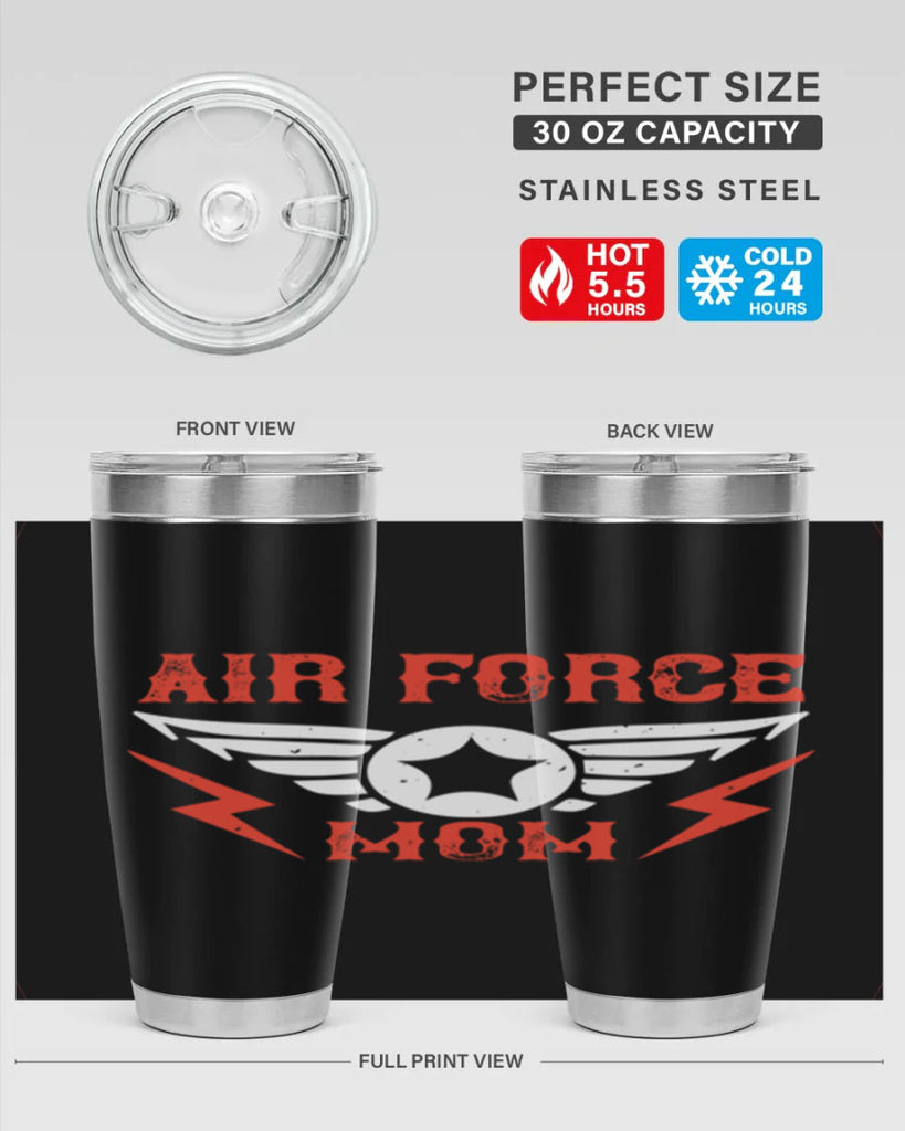 air force mom 225#- mom- Tumbler