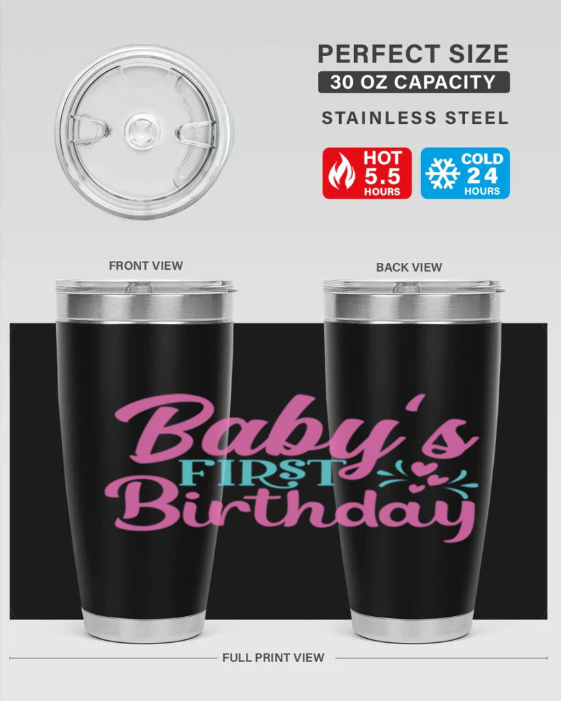 babys first birthday Style 288#- baby- tumbler