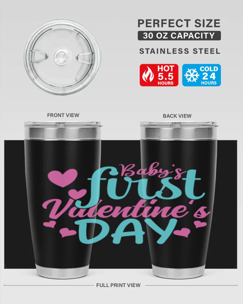 babys first valentines day Style 281#- baby- tumbler