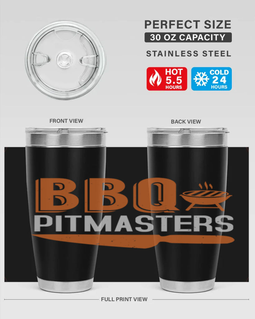 bbq pitmasters 4#- bbq- Tumbler