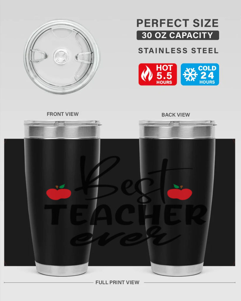 best teacher ever Style 188#- teacher- tumbler