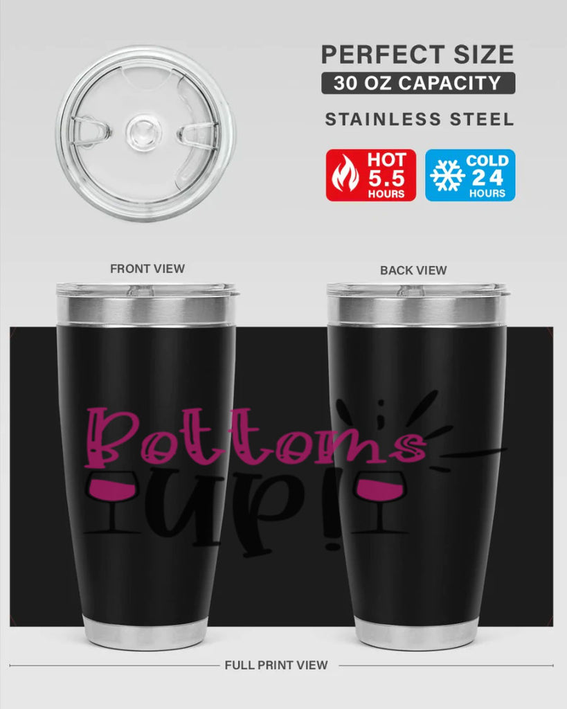 bottoms tup 208#- wine- Tumbler