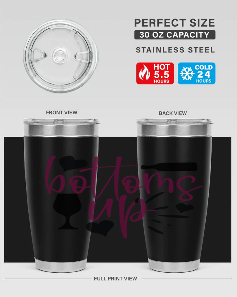 bottoms tup 209#- wine- Tumbler