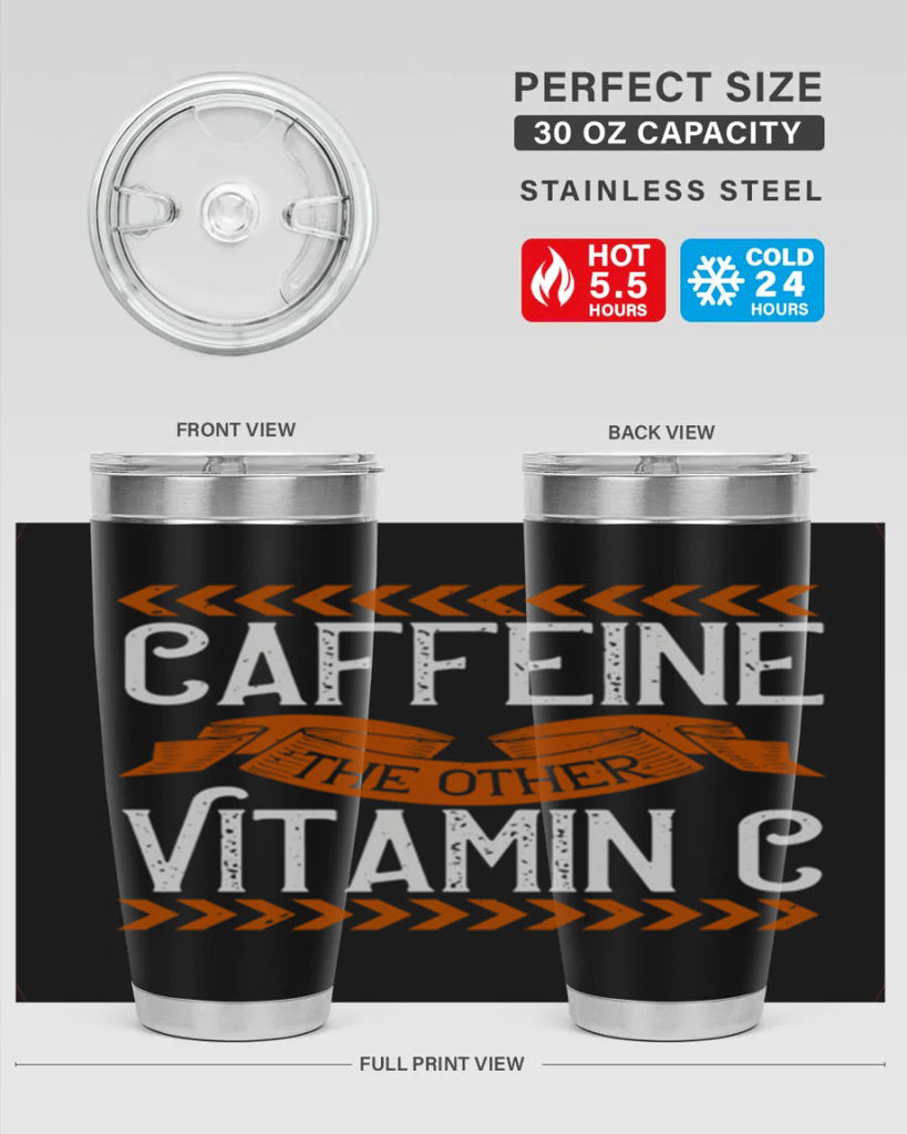 caffeinethe other vitamin c 195#- coffee- Tumbler