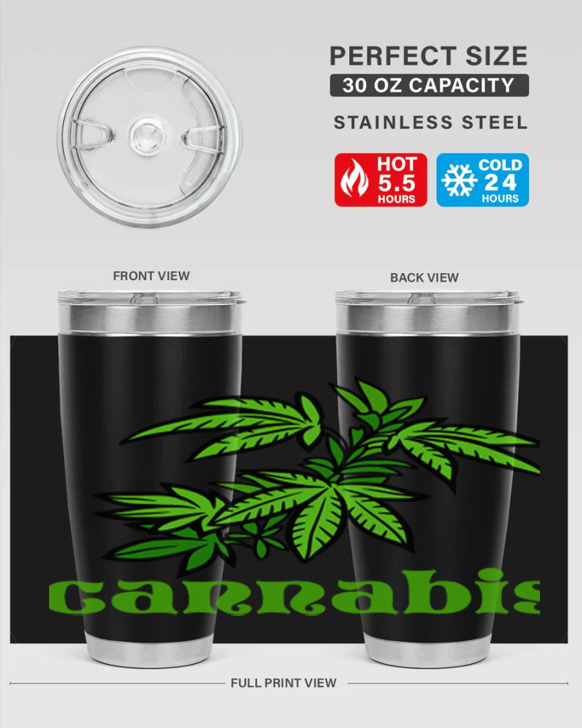 cannabis 38#- marijuana- Tumbler