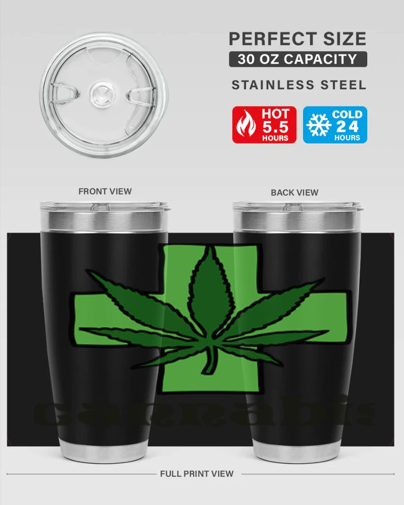 cannabis 55#- marijuana- Tumbler