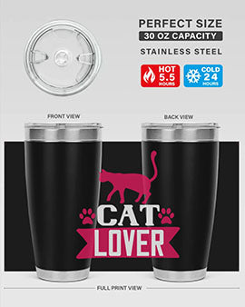 cat lover Style 32#- cat- Tumbler