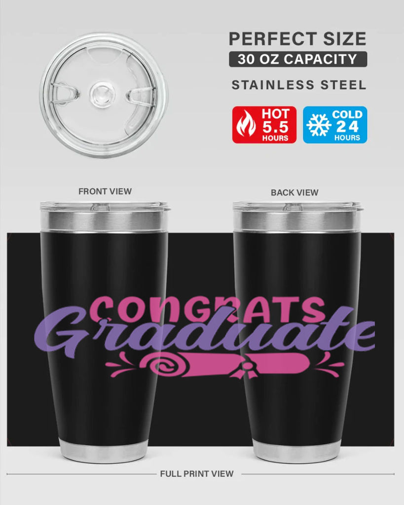 congrats graduate 3#- graduation- Tumbler