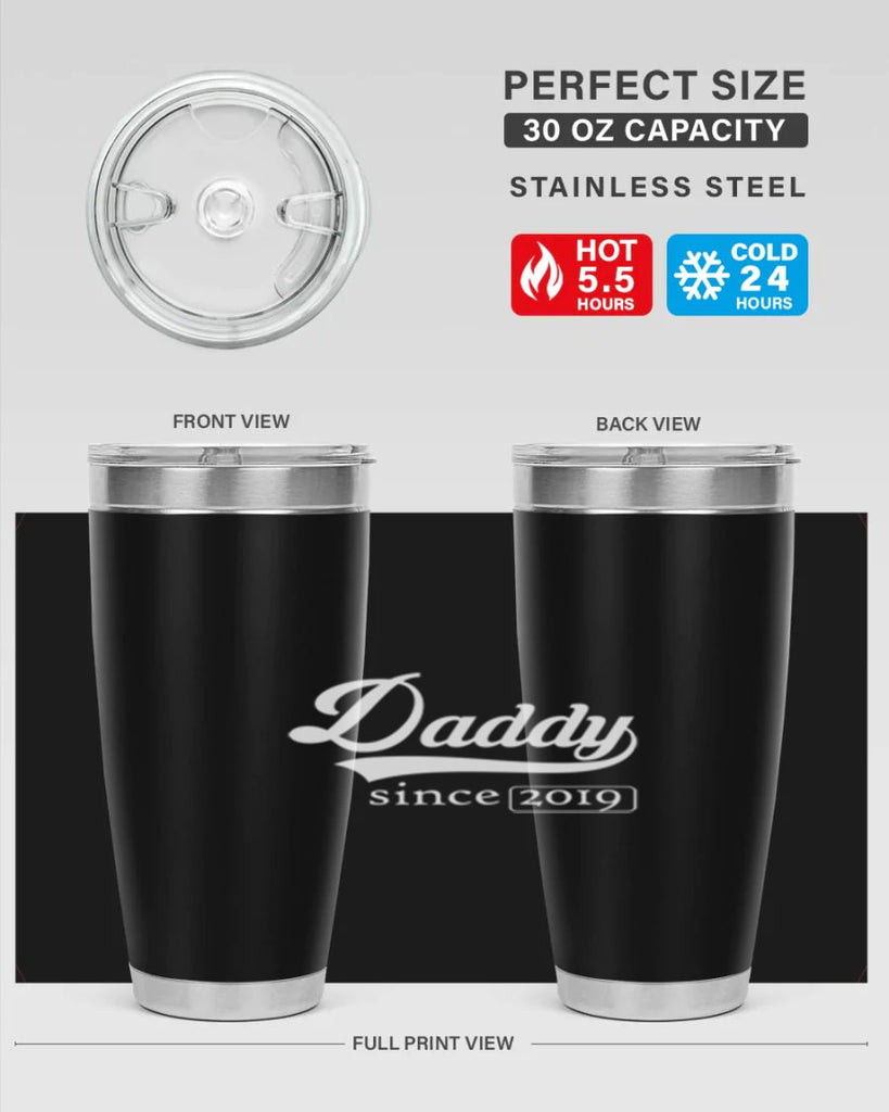 daddy since k 23#- dad- Tumbler