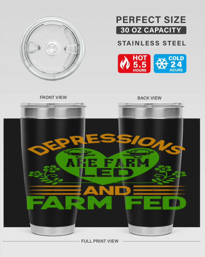 depressions are farm led 23#- farming and gardening- Tumbler