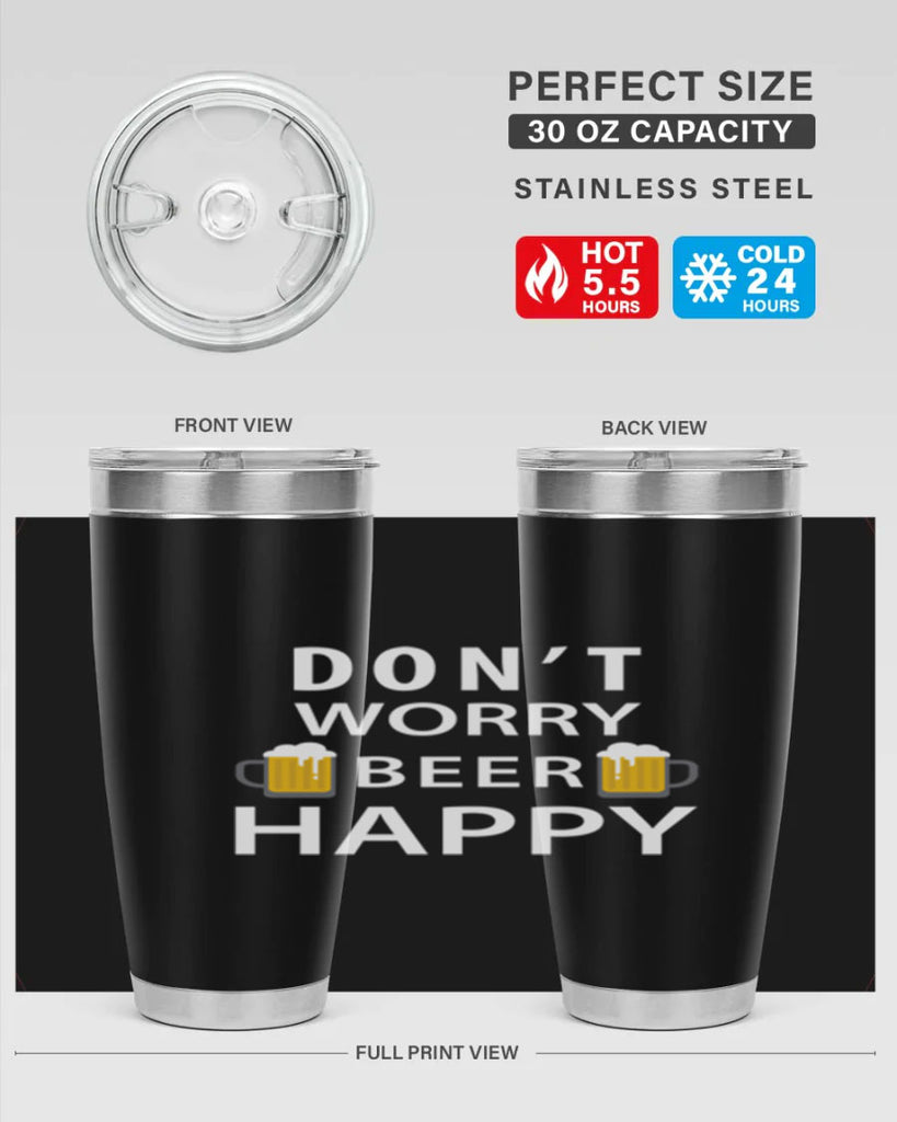 dont worry 94#- beer- Tumbler