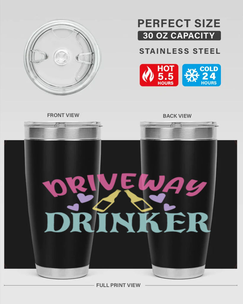 driveway drinker 127#- beer- Tumbler