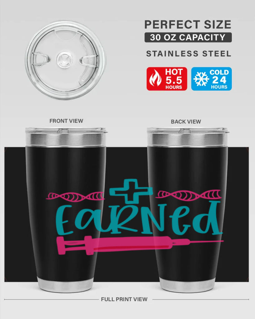 earned Style Style 197#- nurse- tumbler