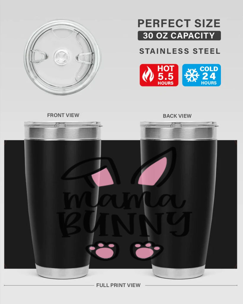 familymama bunny 49#- easter- Tumbler