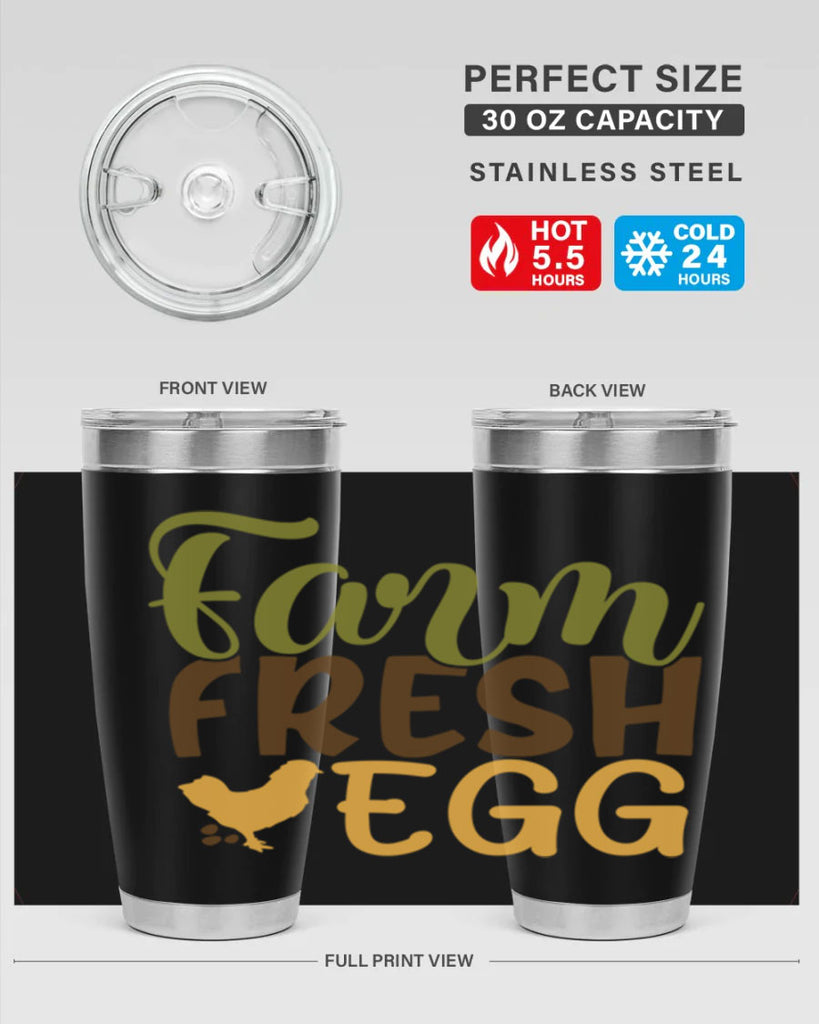 farm fresh egg 16#- farming and gardening- Tumbler