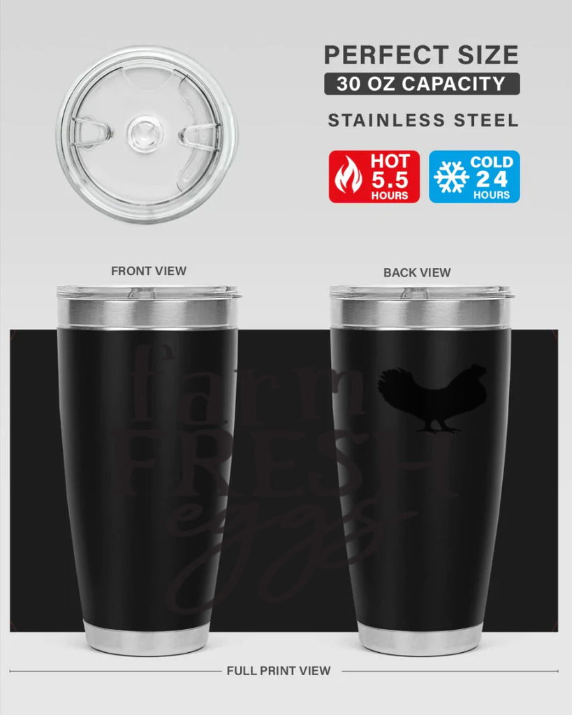 farm fresh eggs 102#- kitchen- Tumbler