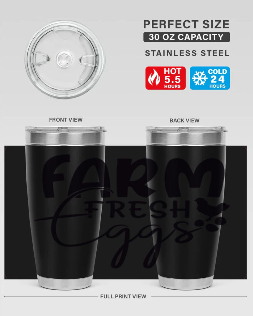 farm fresh eggs 103#- kitchen- Tumbler