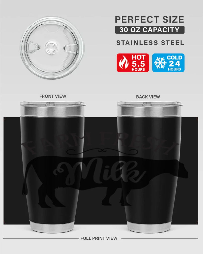 farm fresh milk 101#- kitchen- Tumbler