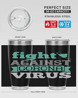 fight against corona virus Style 40#- corona virus- Cotton Tank