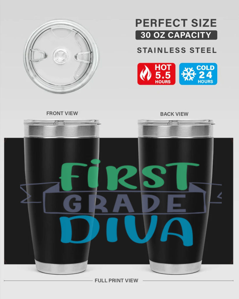 first grade divaa 22#- 1st grade- Tumbler