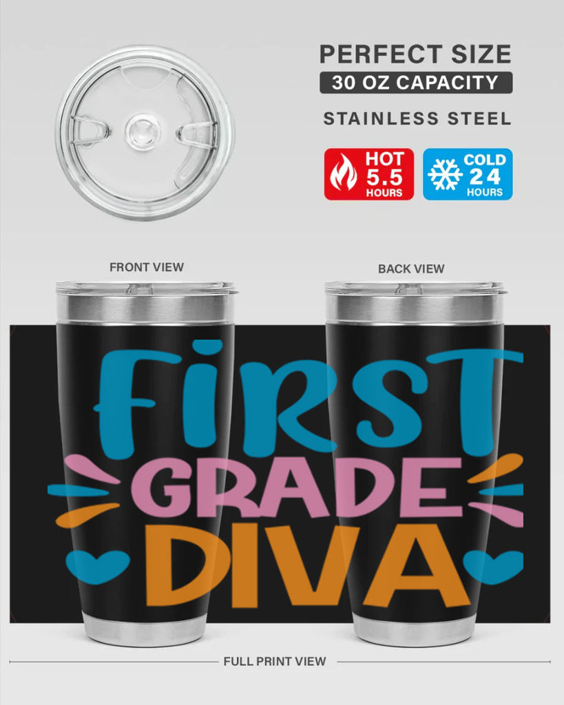 first grade divaaa 21#- 1st grade- Tumbler