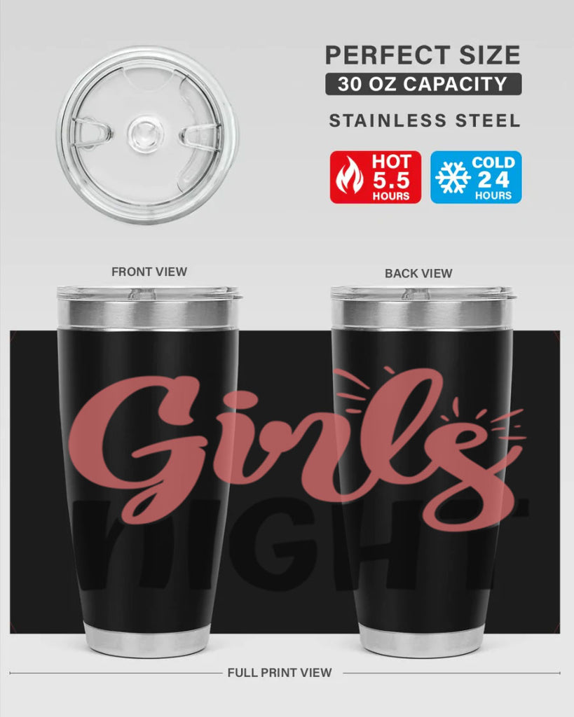 girls night Style 53#- Best Friend- Tumbler