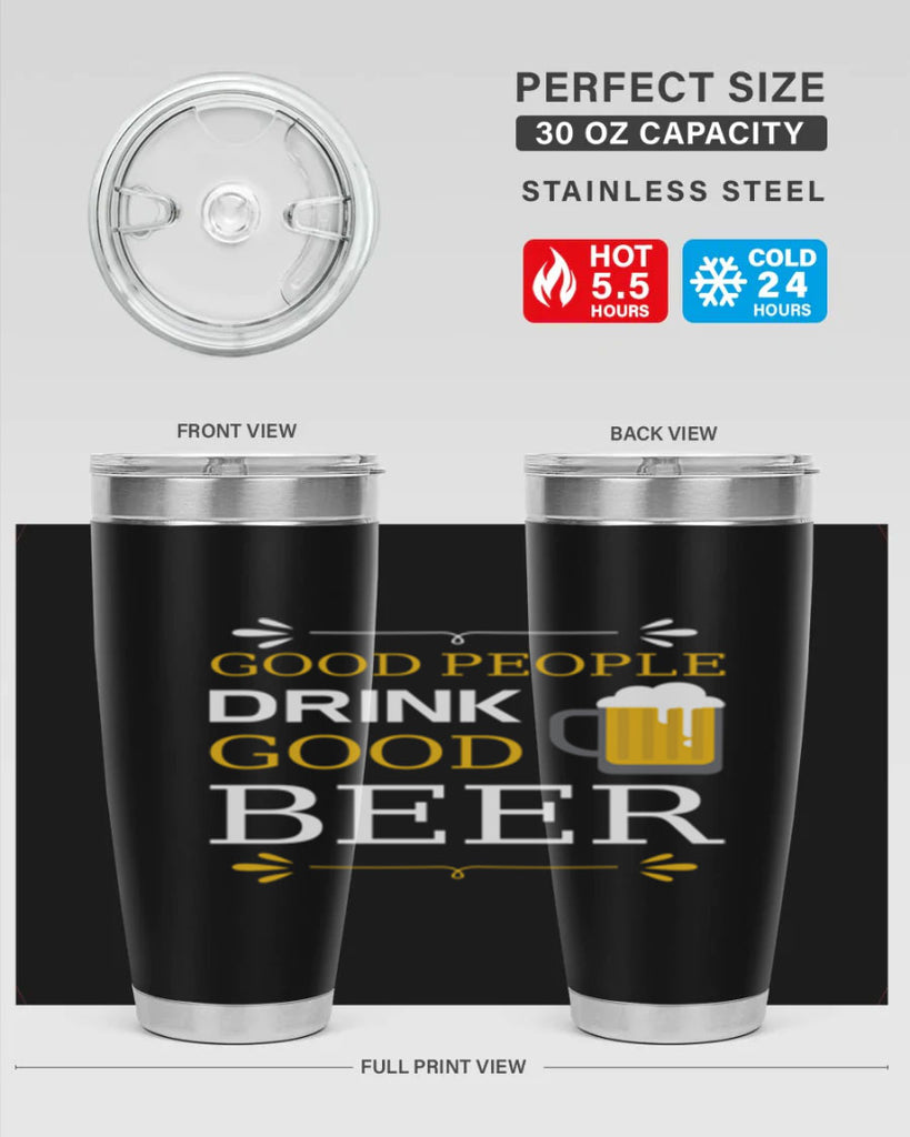 good people drink 87#- beer- Tumbler