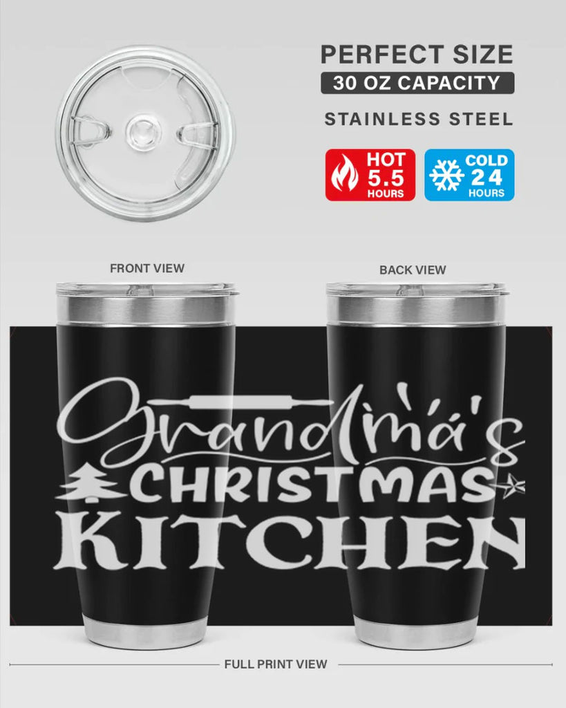 grandmas christmas kitchen 35#- kitchen- Tumbler