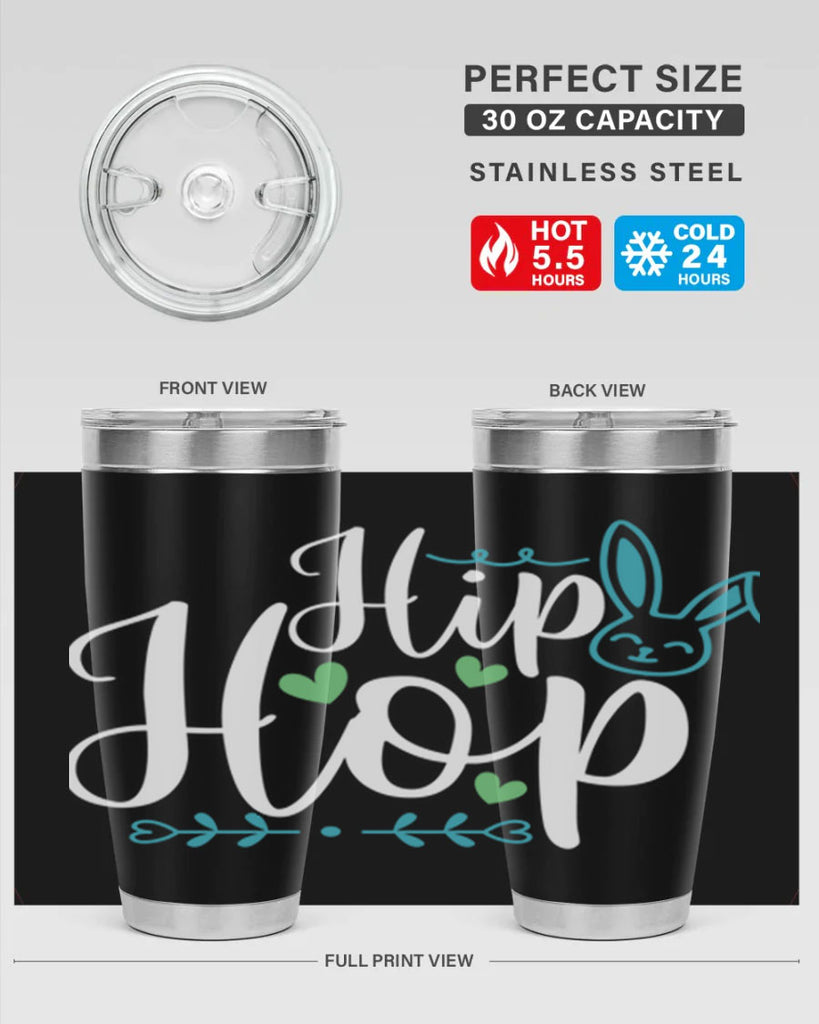 hip hop 76#- easter- Tumbler