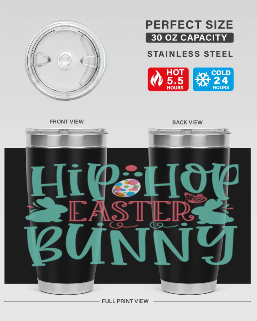 hip hop easter bunny 117#- easter- Tumbler